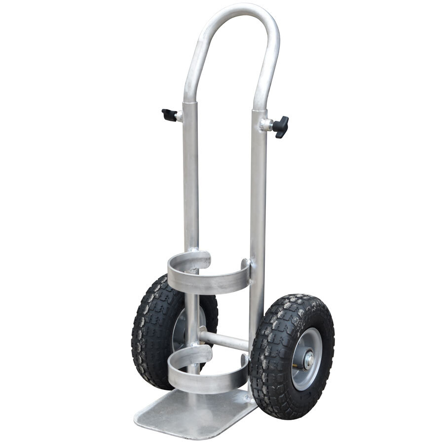 Aluminium Oxygen Bottle Trolley
