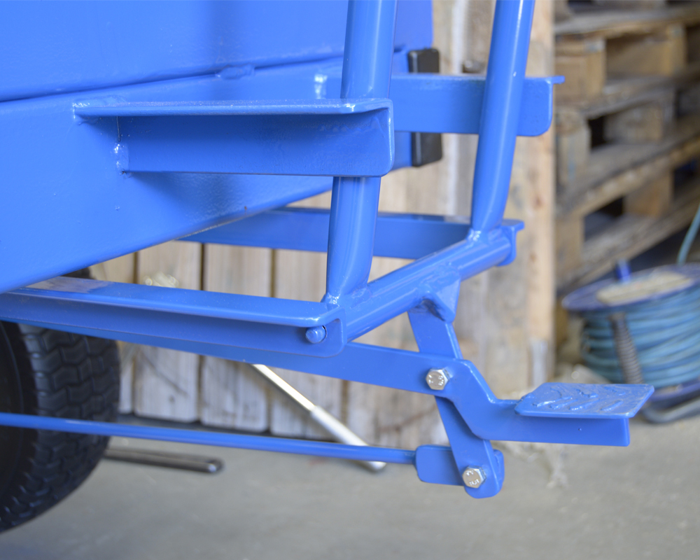 Long Load Turntable Trolley Brake Pedal 1000x800