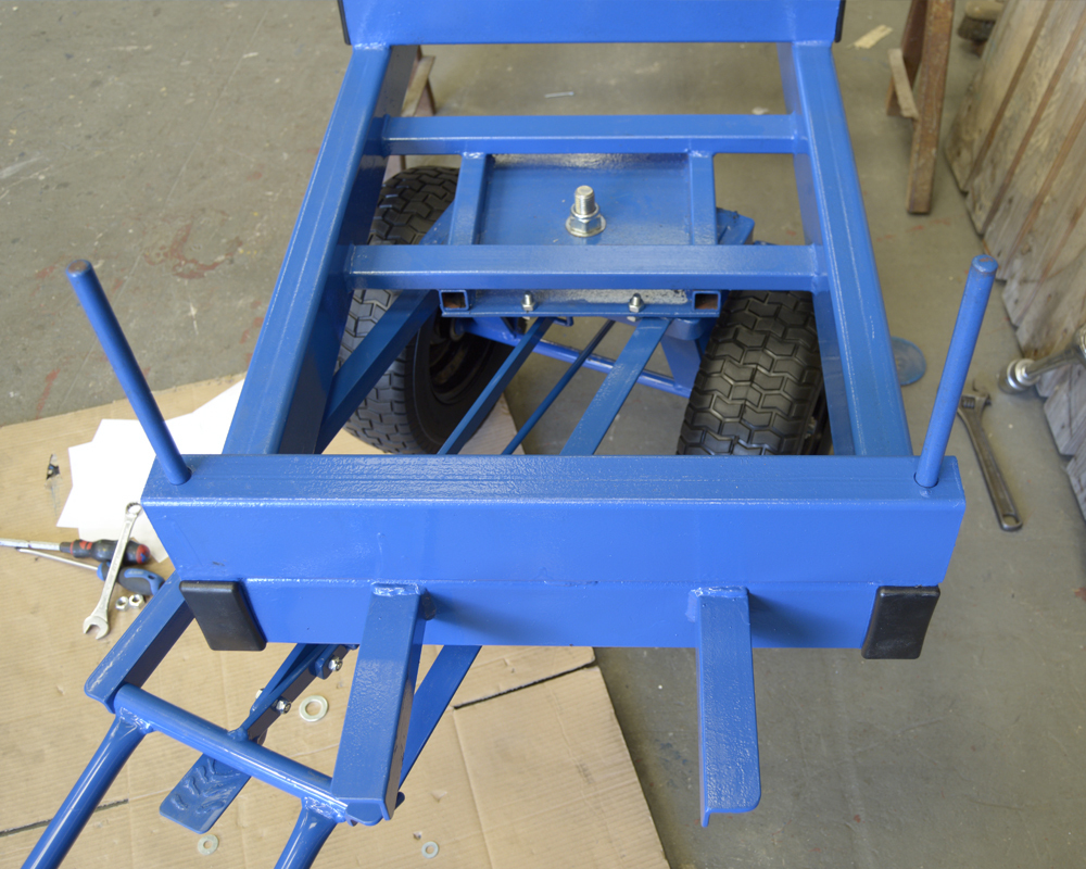 Long Load Turntable Trolley Steering Mechanism 1000x800