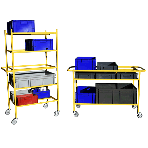 Modular Frame Shelf Trolley