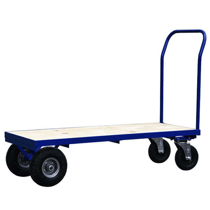 rough terrain flatbed trolley