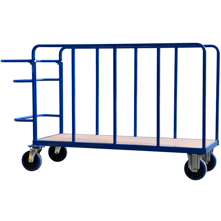 double sided trolley with deadman brake system