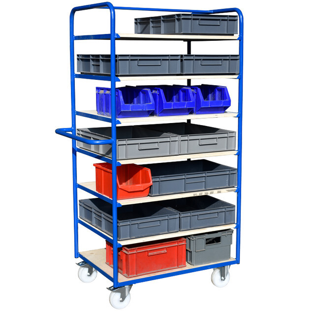 Kan ban parts bin trolley