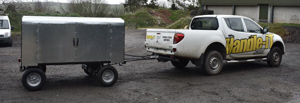 Airport Luggage Trailer