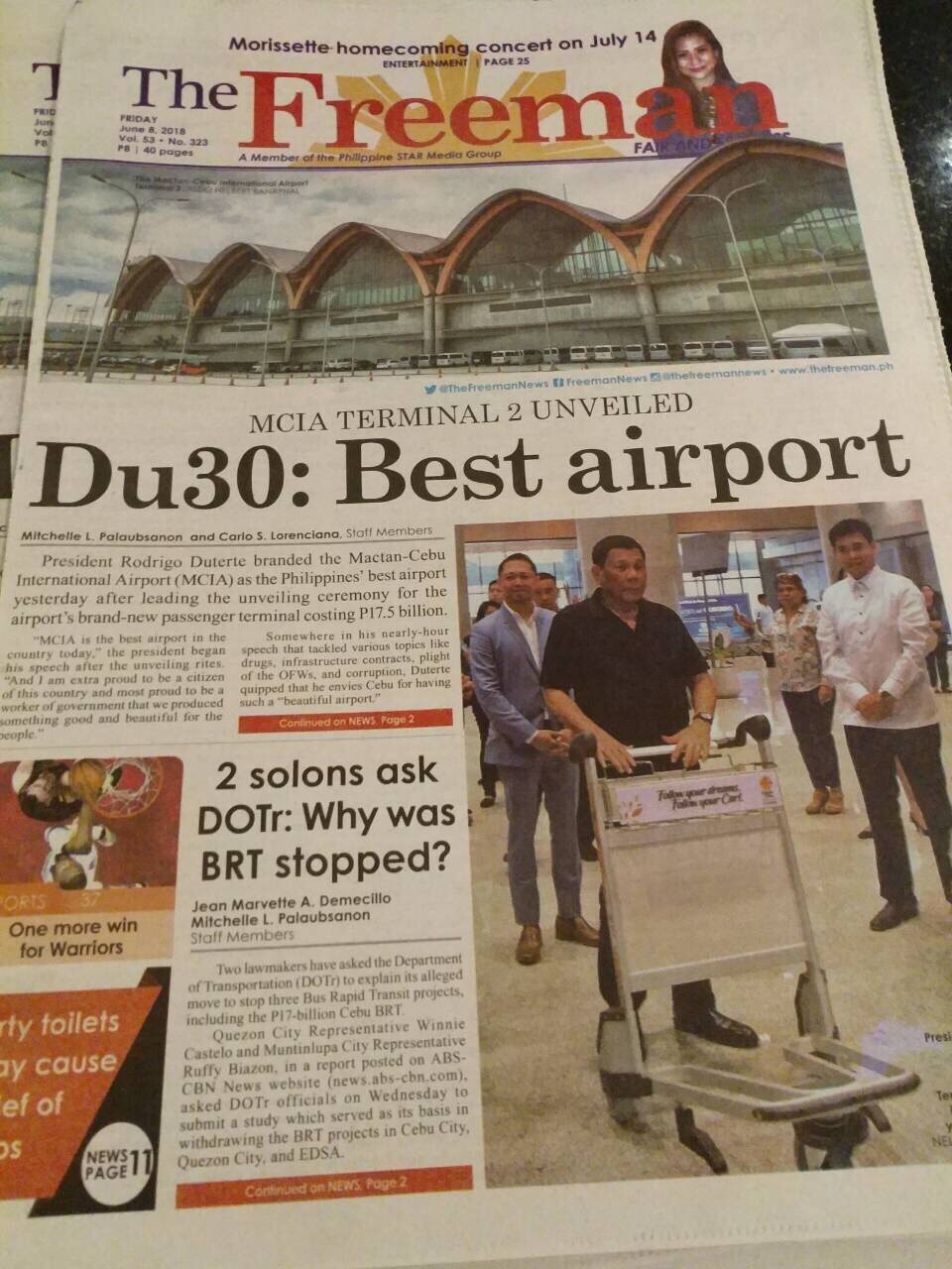 The Freeman Front Page