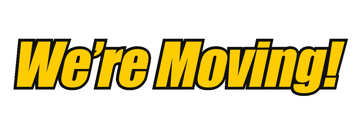 We're Moving!